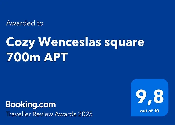 Rentero Cozy Wenceslas Square 700m Apartment, דירה
